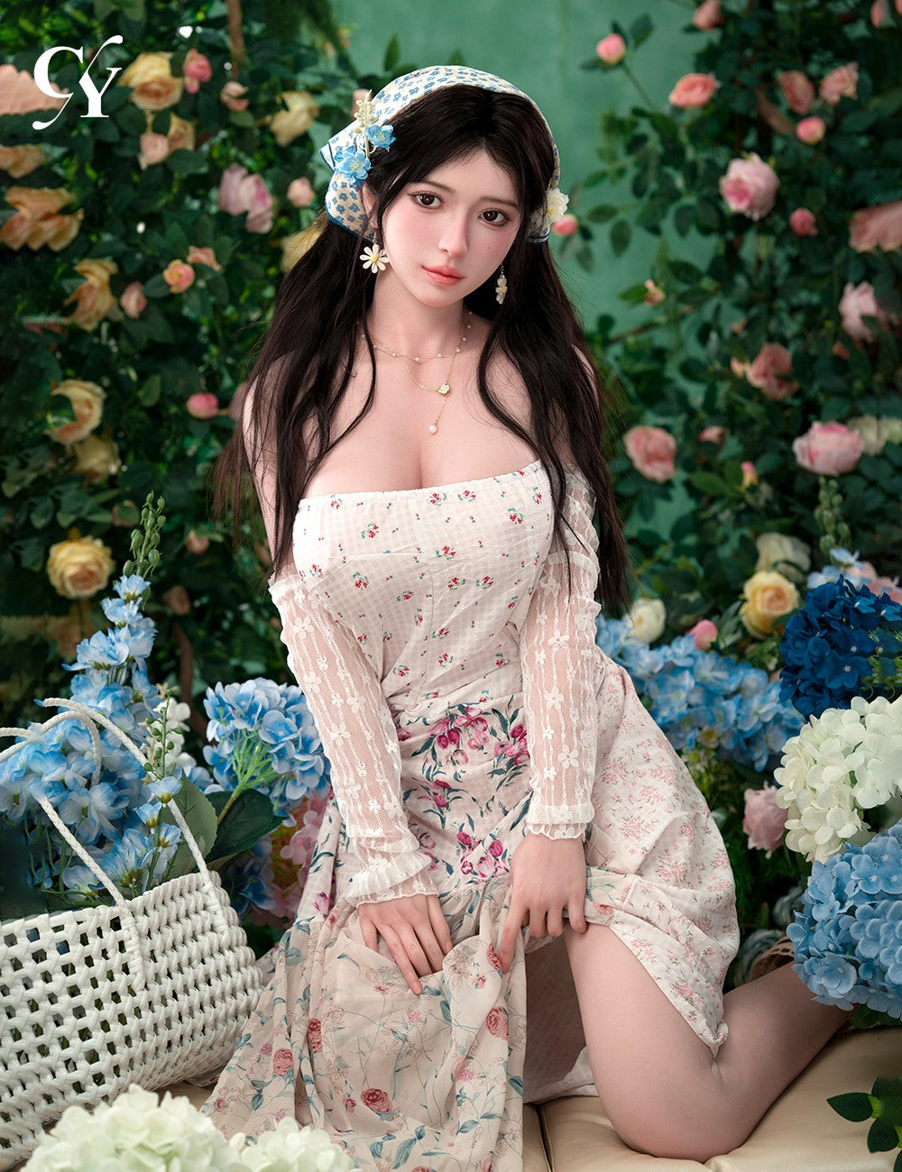 Lalka seksu Una (TOP CYDOLL 167cm D-cup TPE + silikon)