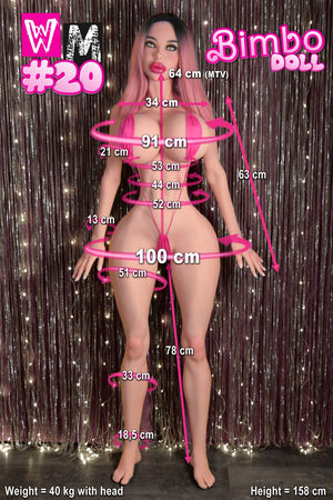 Bimbo Sex Doll (WM-Doll 158 cm K-cup #496 TPE)