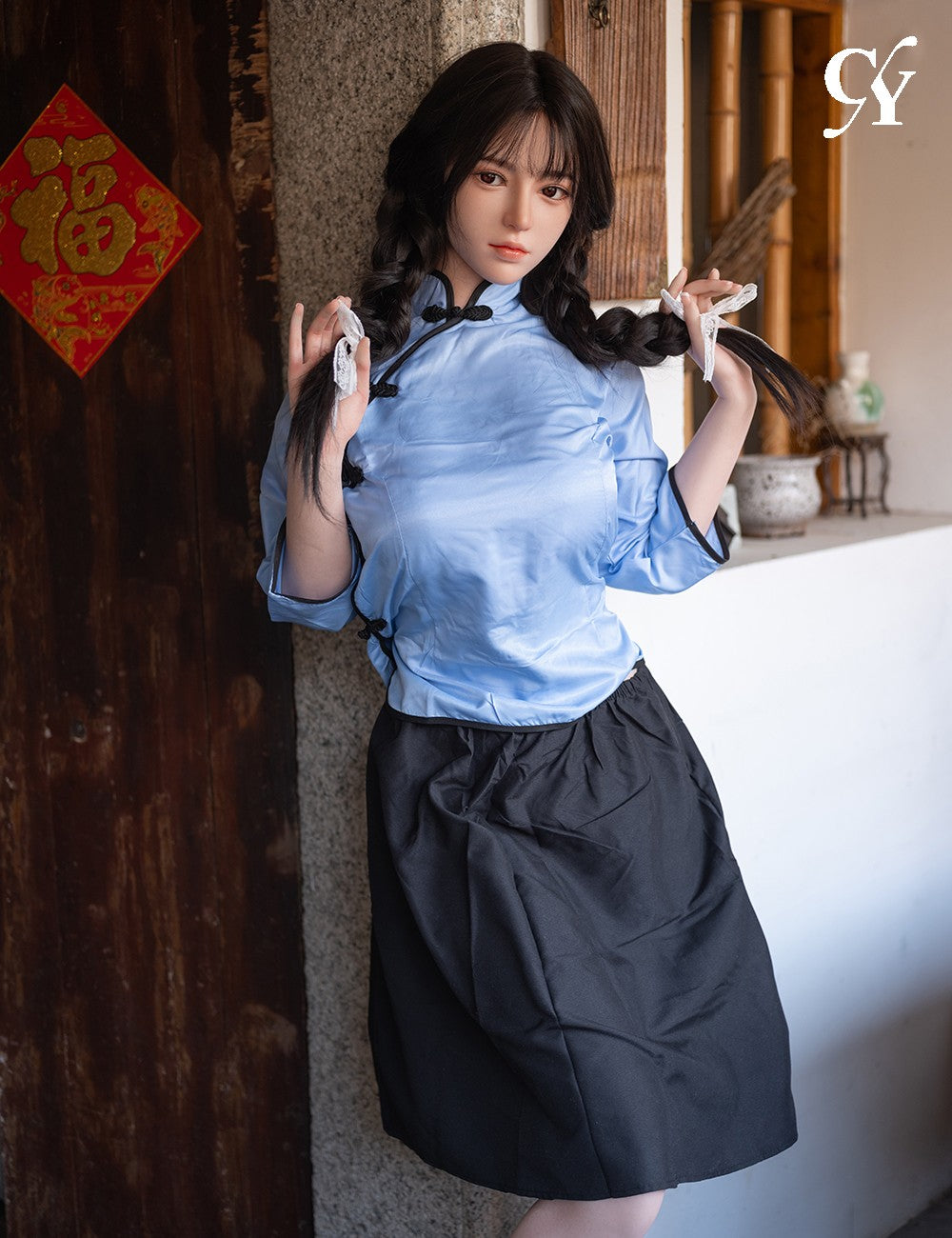 Wan seks-lalka (TOP CYDOLL 167cm D-cup TPE + silikon)