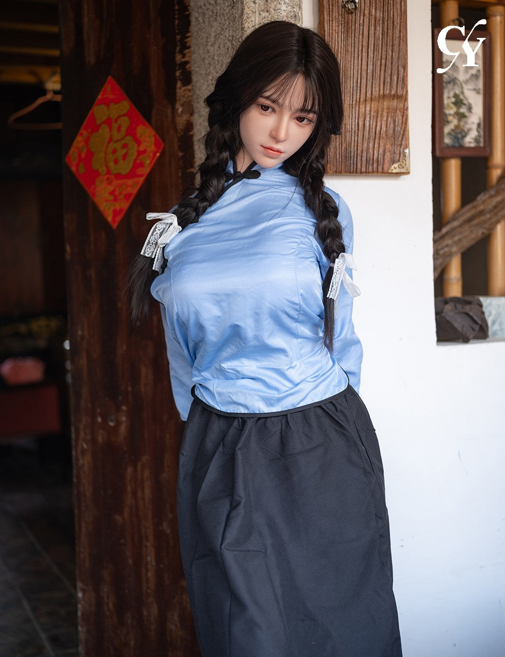 Wan seks-lalka (TOP CYDOLL 167cm D-cup TPE + silikon)