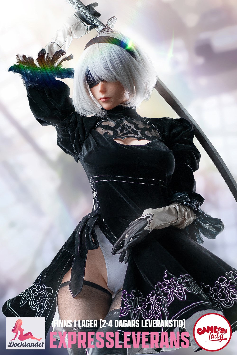 Dollka seksualna Yorha 2b (Game Lady 171 cm ecup No.18 silikon) EXPRESS
