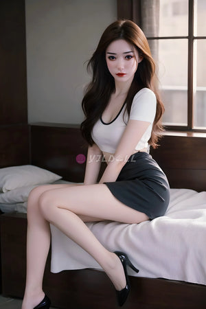 Wei ling sex lalka (YJL Doll 155 cm C-cup #879 silikon)