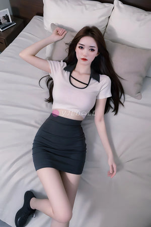 Wei ling sex lalka (YJL Doll 155 cm C-cup #879 silikon)