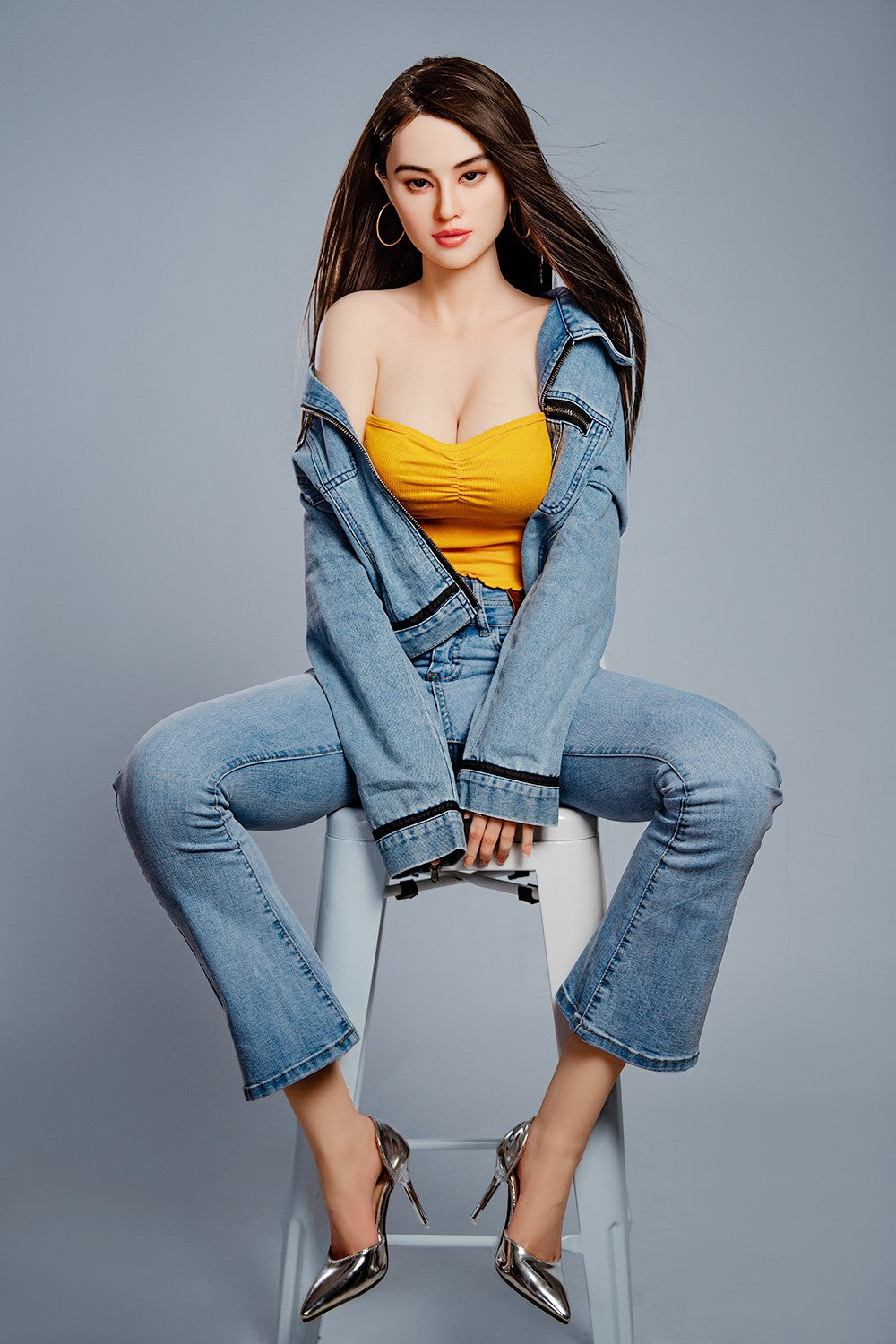 Kryształowa lalka seksu (HRDoll 165cm C-cup #R13 Silikon)