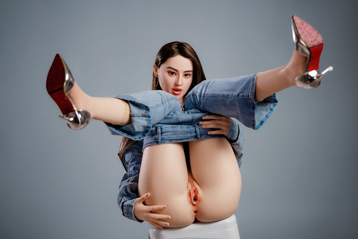 Kryształowa lalka seksu (HRDoll 165cm C-cup #R13 Silikon)