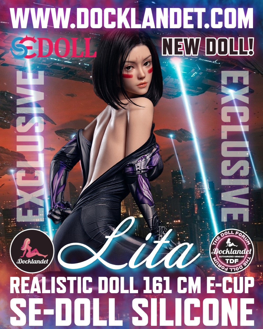 Lita.A "Alita" Sex doll (SEDoll 161cm E-cup #149SC silicone Pro)