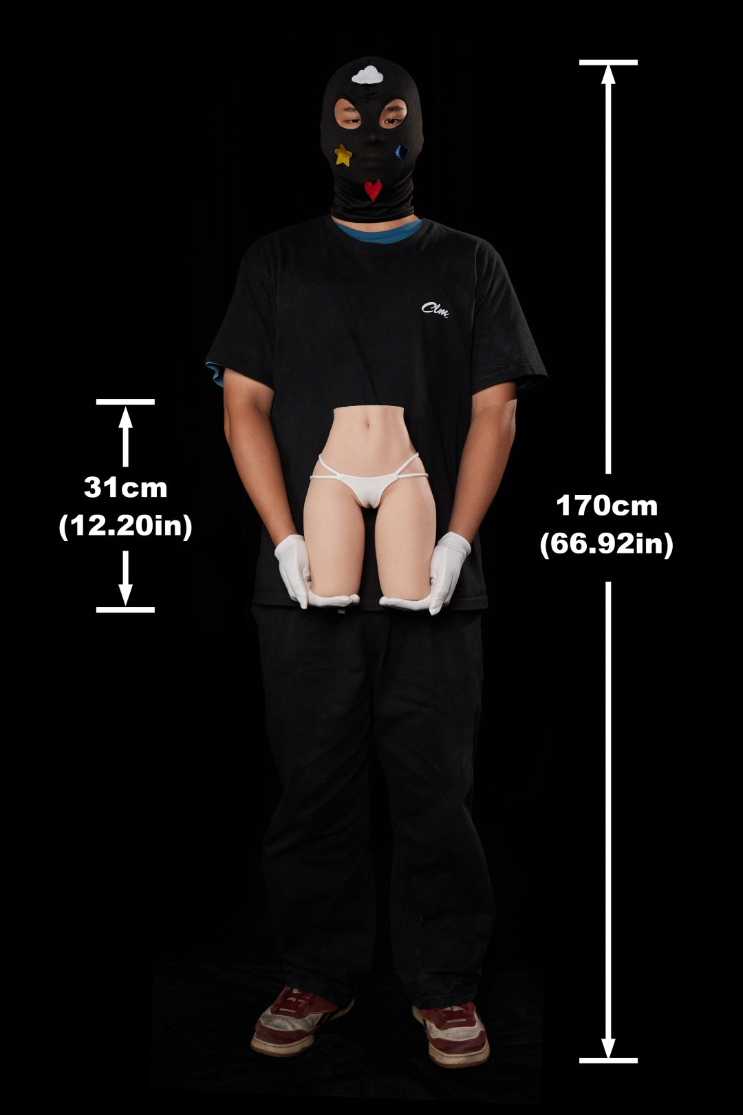 Höft Sexdocka (Climax Doll Pro 31cm Silikon)