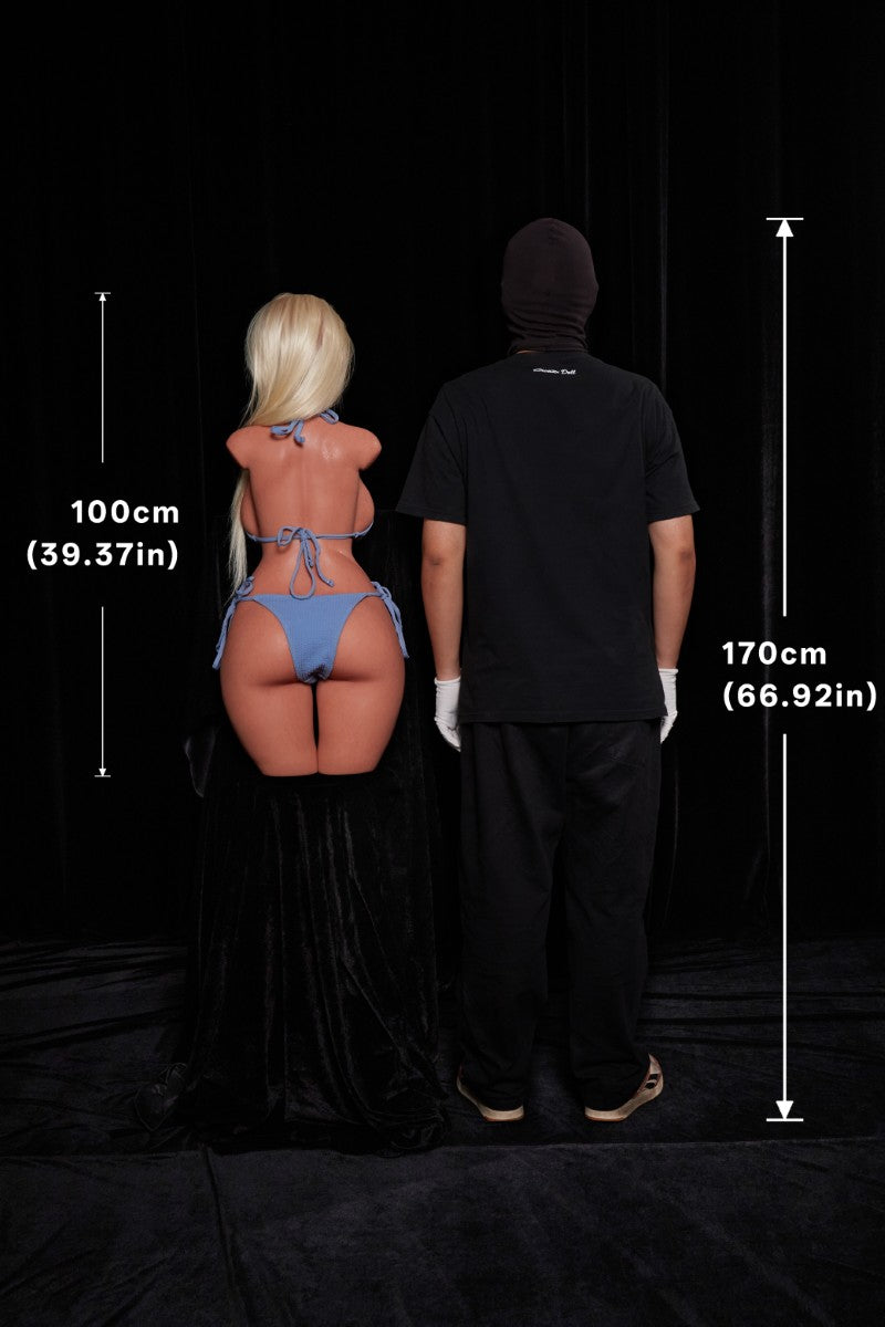 Fiora Torso Sexdocka (Climax Doll ULW 100cm E-kupa Silikon)