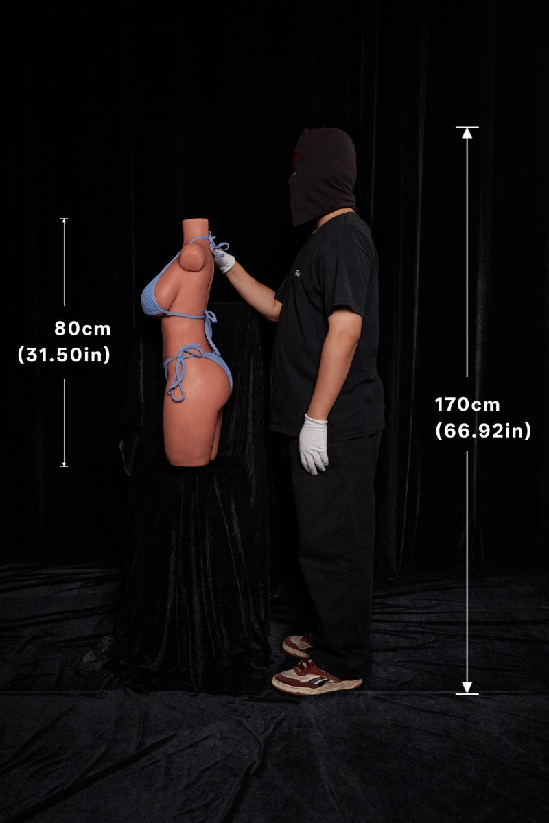 Curvy Torso Sexdocka (Climax Doll ULW 100cm E-kupa Silikon)