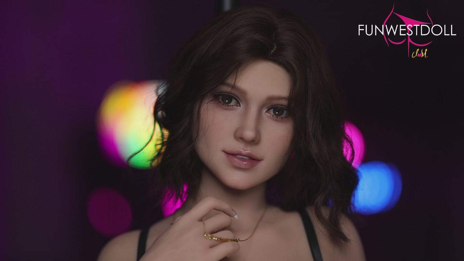 Różowa lalka seksu (FunWest Doll 162cm F-cup #043 TPE)