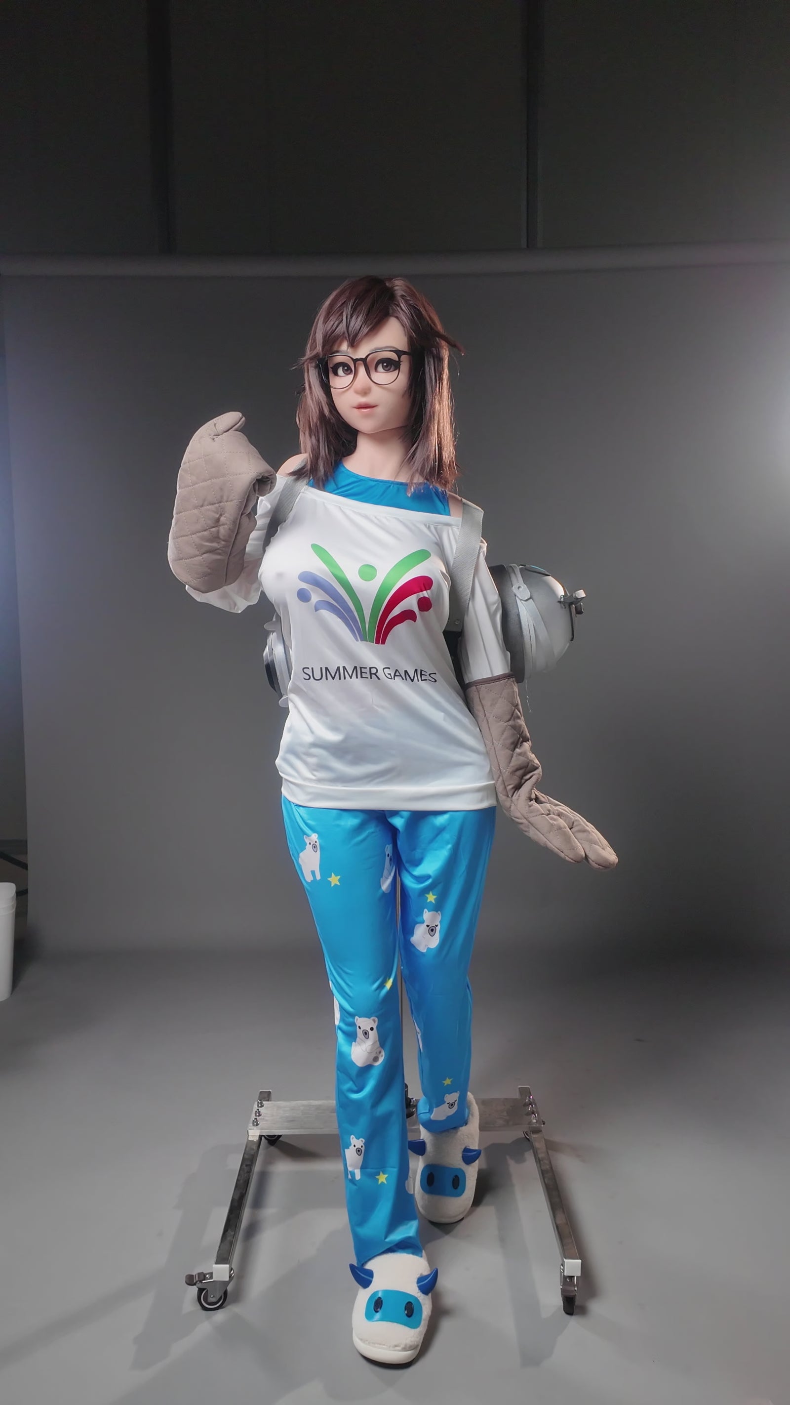 Lalka seksu Mei (Game Lady 165cm G-cup Nr 40-1 Silikon)