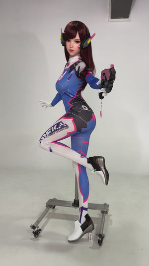 D.va Hana Song Sex Doll (Game Lady 167 cm D-cup Nr 23 silikon)