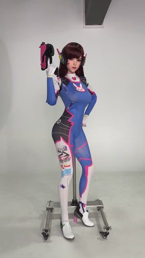 D.VA HANA SONG sex doll (Game Lady 167cm d-cup No.23 silicone)