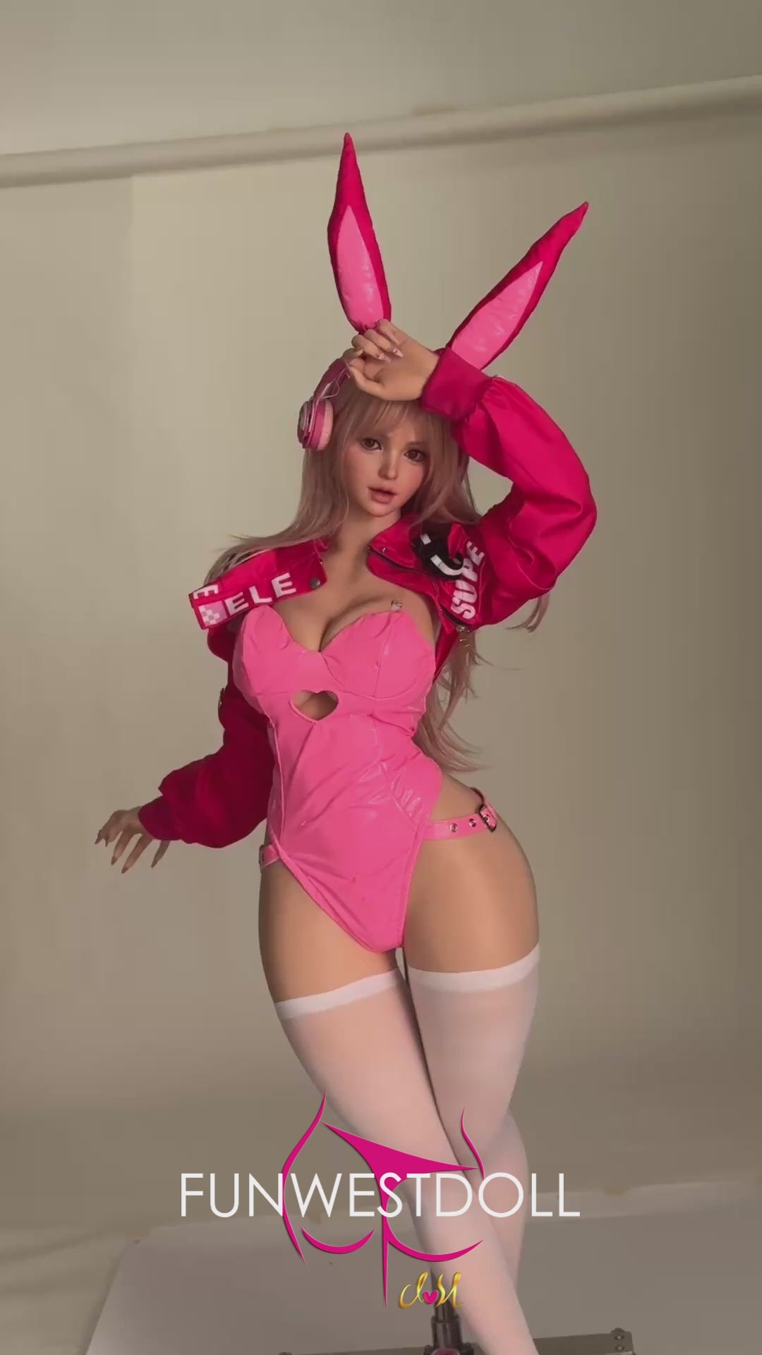 Lalka seksu Lily (FunWest Doll 157cm G-cup #036SJ RST silikon)