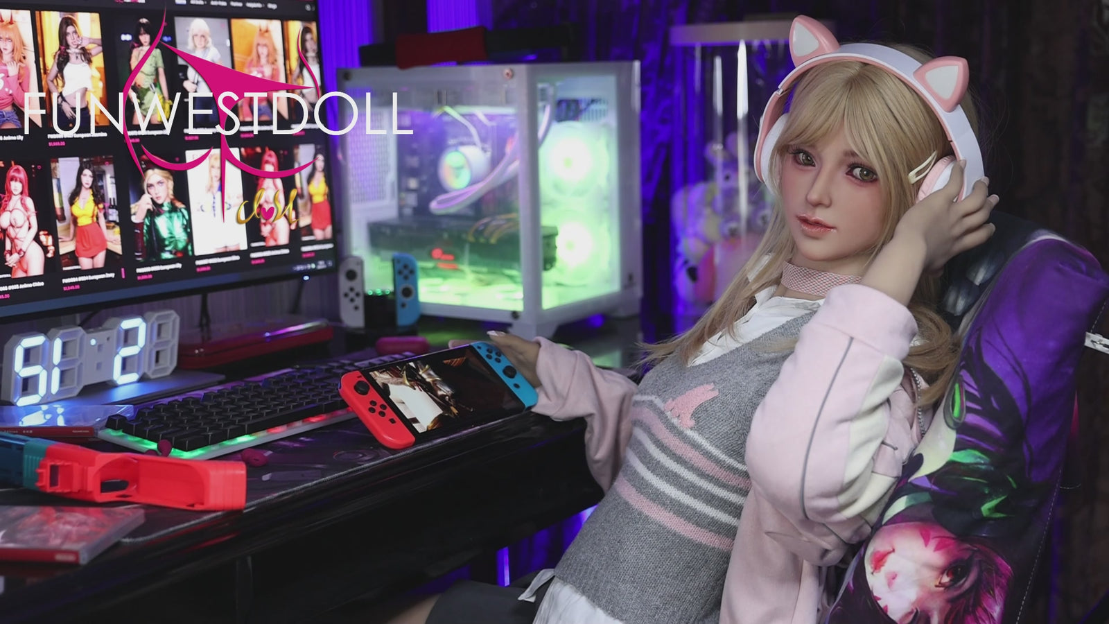 Alice Sex doll (FunWest Doll 159cm A-cup #038 TPE)