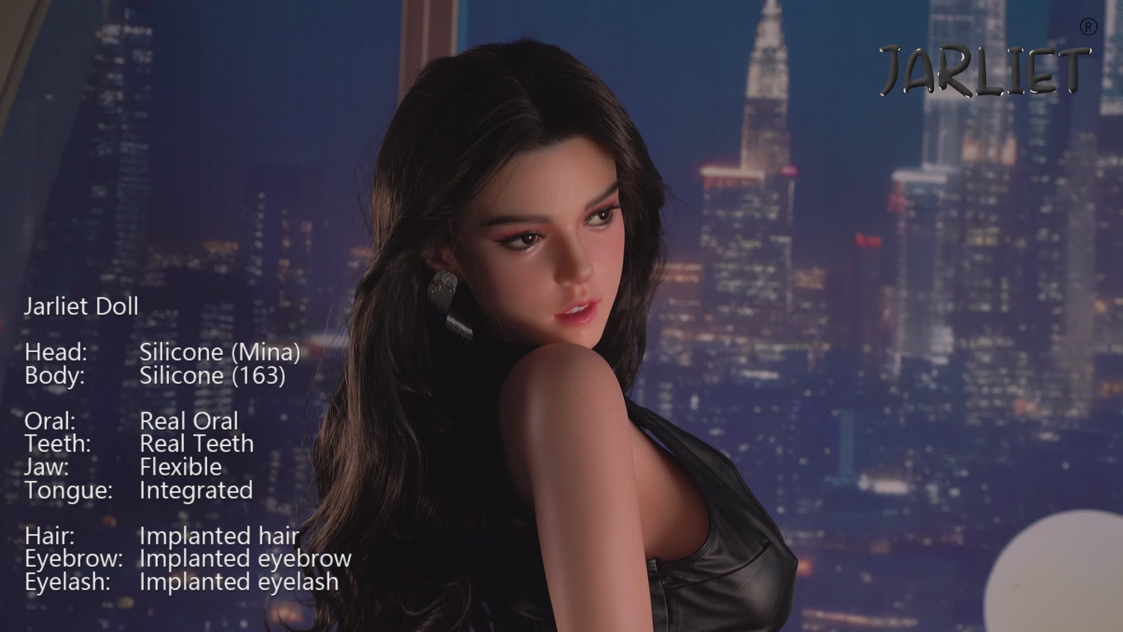 Moja lalka seksu (Jarliet 163cm D-cup silikon)