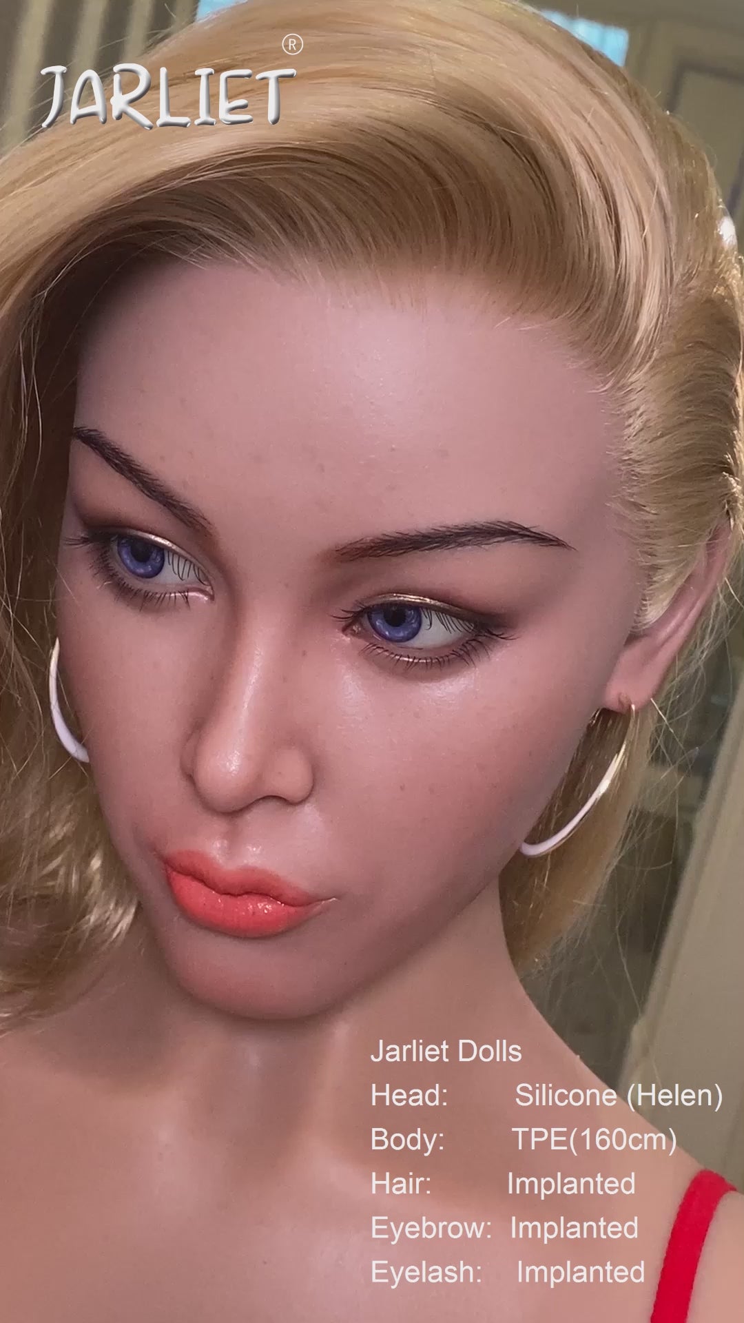 Lalka seksu Helen (Jarliet 160cm D-cup TPE + silikon)