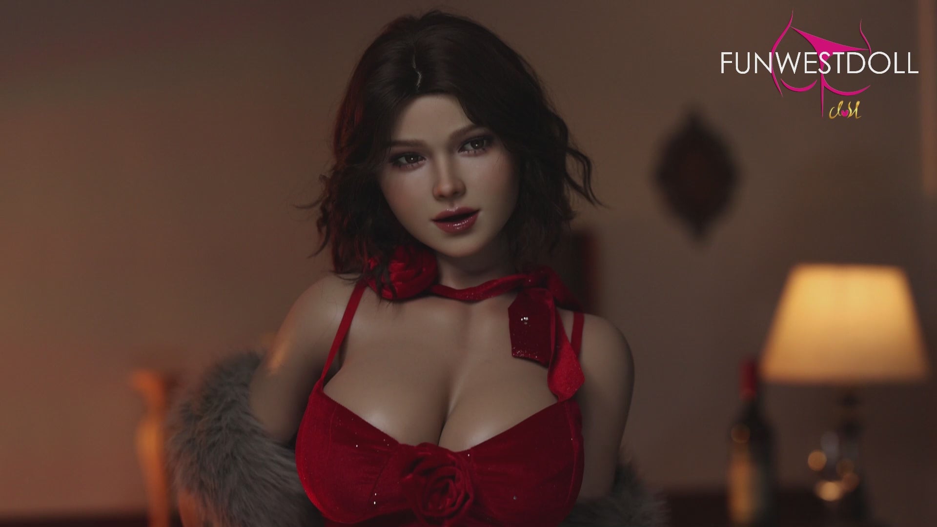 Rose Sex Doll (FunWest Doll 157 cm g-cup #043SJ Silikon)