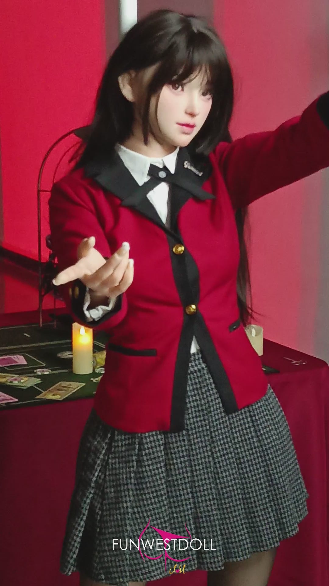 Lalka erotyczna Yumeko Jabami (FunWest Doll 159cm A-cup #038S Silikon)