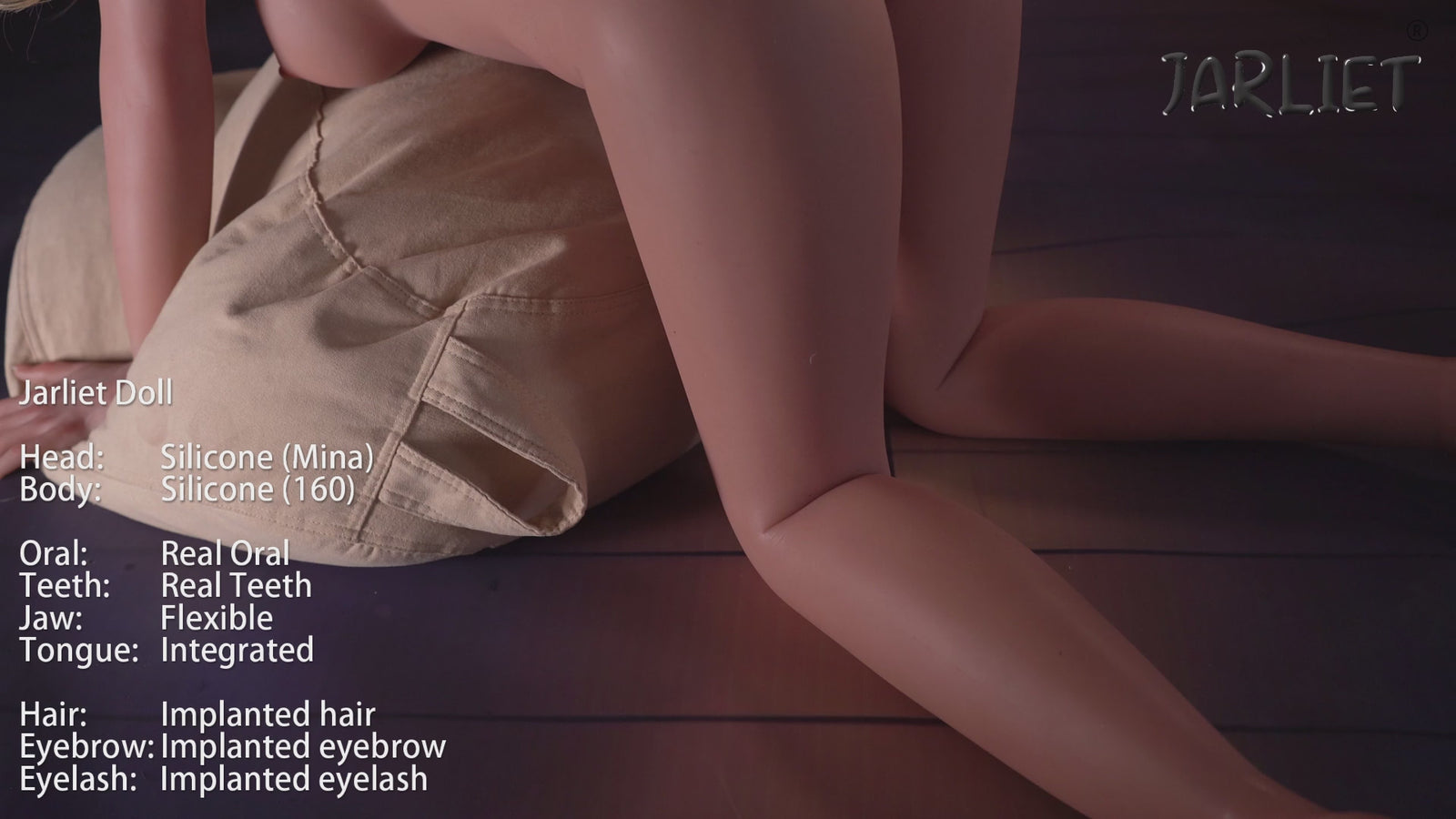 Moja lalka seksu (Jarliet 160cm C-cup silikon)