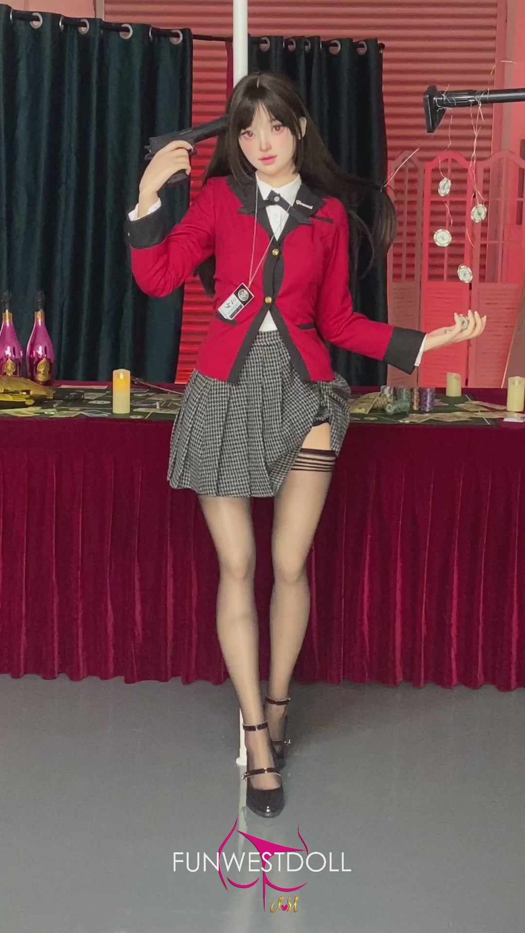 Lalka erotyczna Yumeko Jabami (FunWest Doll 159cm A-cup #038S Silikon)