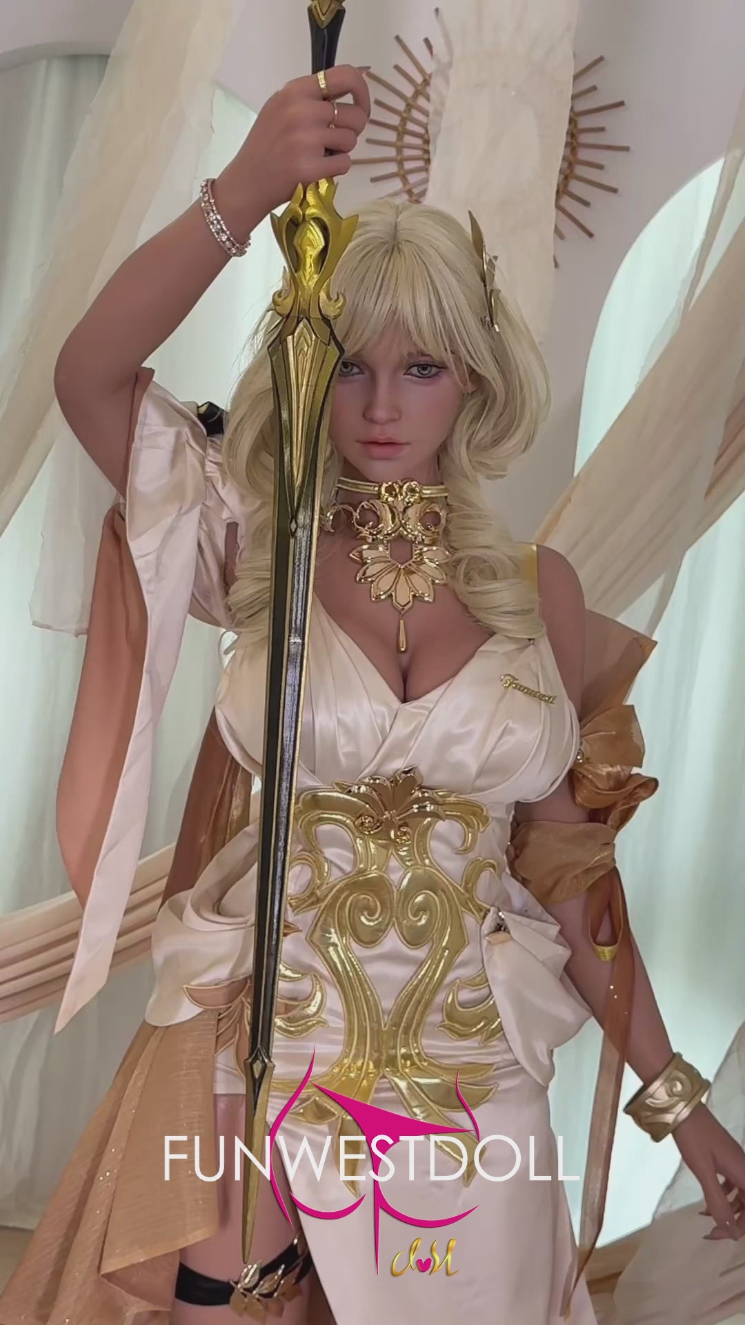 Bella Sex doll (FunWest Doll 157cm G-cup #037SJ RST silicone)