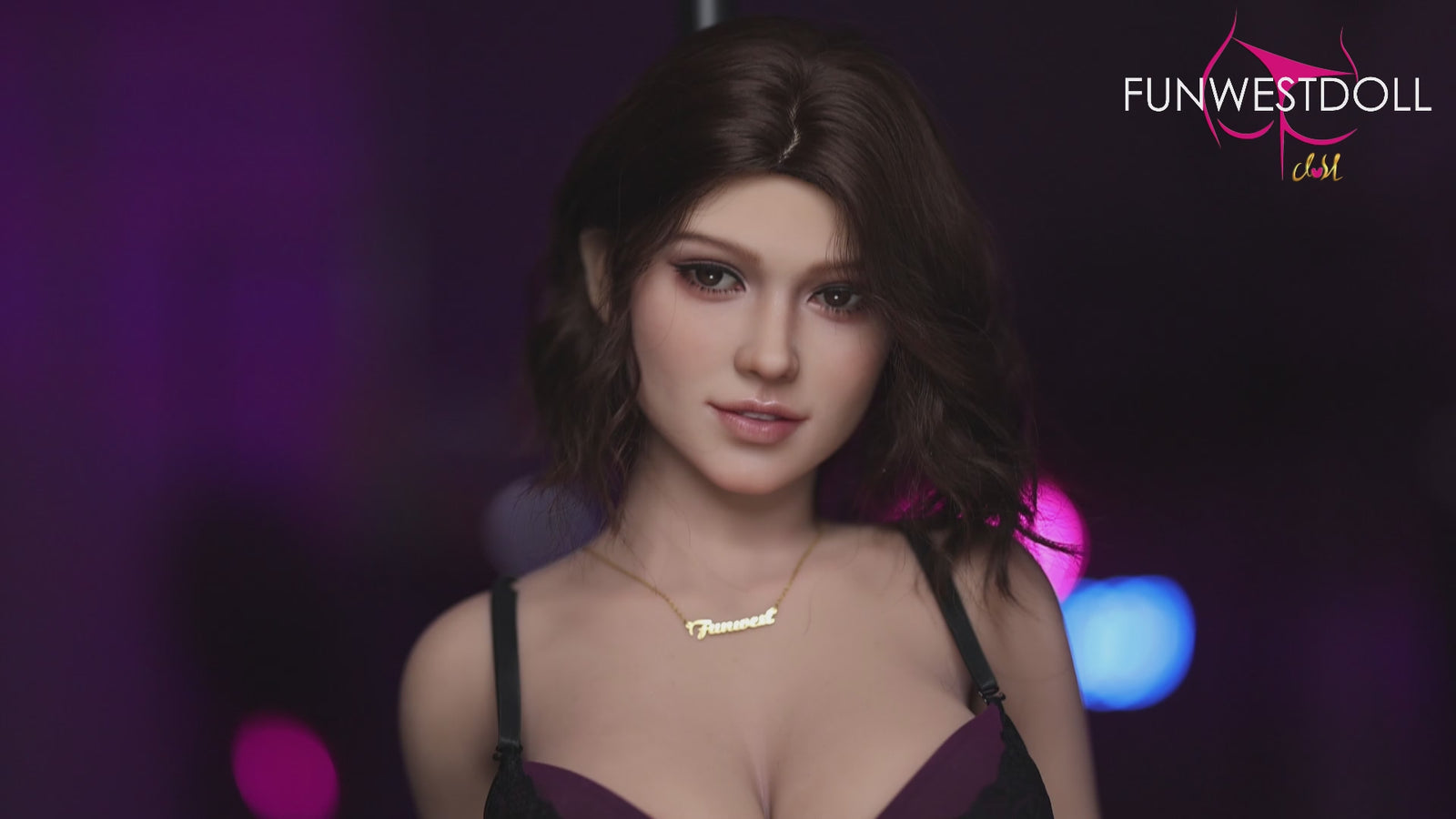 Różowa lalka seksu (FunWest Doll 162cm F-cup #043 TPE)
