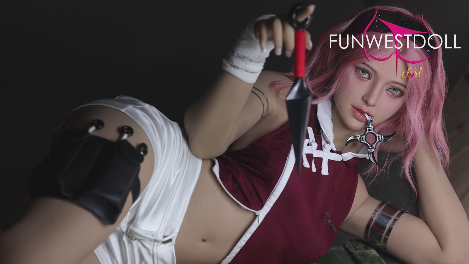 Lalka seksu Sakura Alice (FunWest Doll 159cm A-cup #038 TPE)