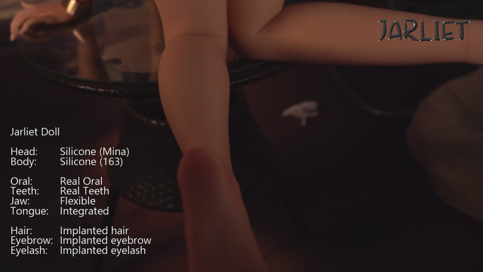 Moja lalka seksu (Jarliet 163cm D-cup silikon)