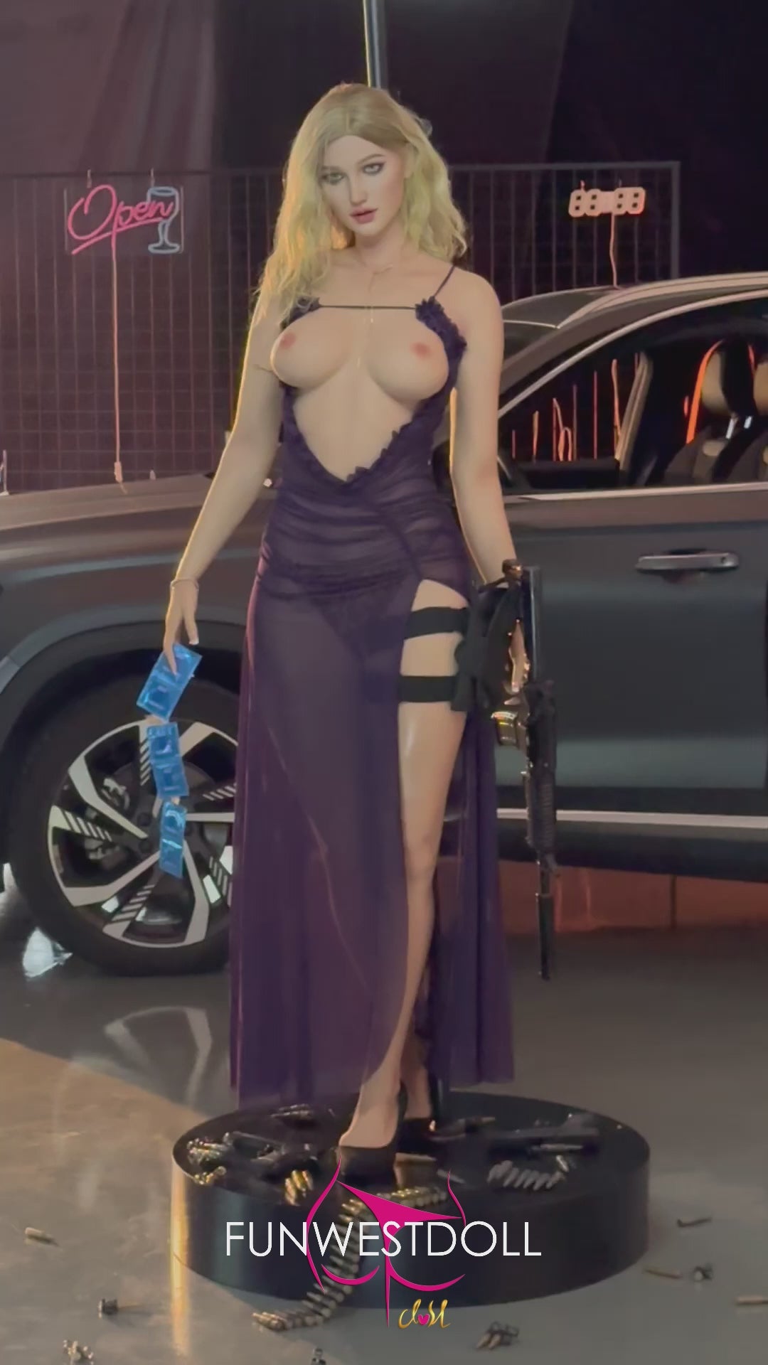 Skylar lalka seksu (FunWest Doll 168cm D-cup #044S RST Silikon)