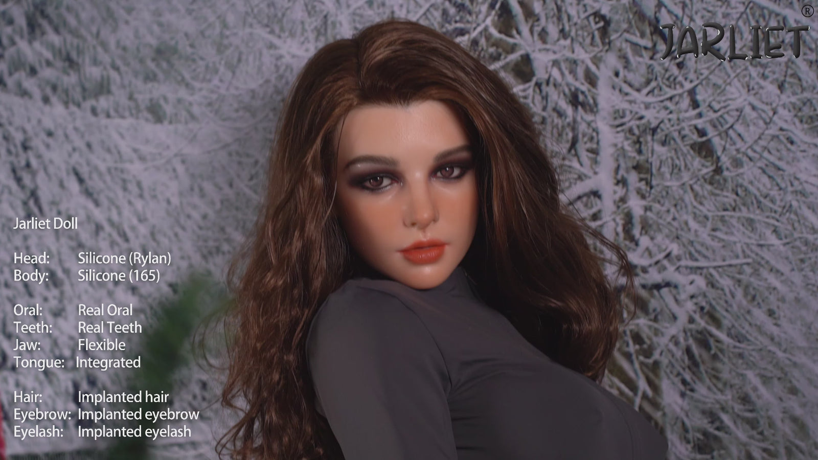 Lalka erotyczna Rylan (Jarliet 165cm C-cup silikon)