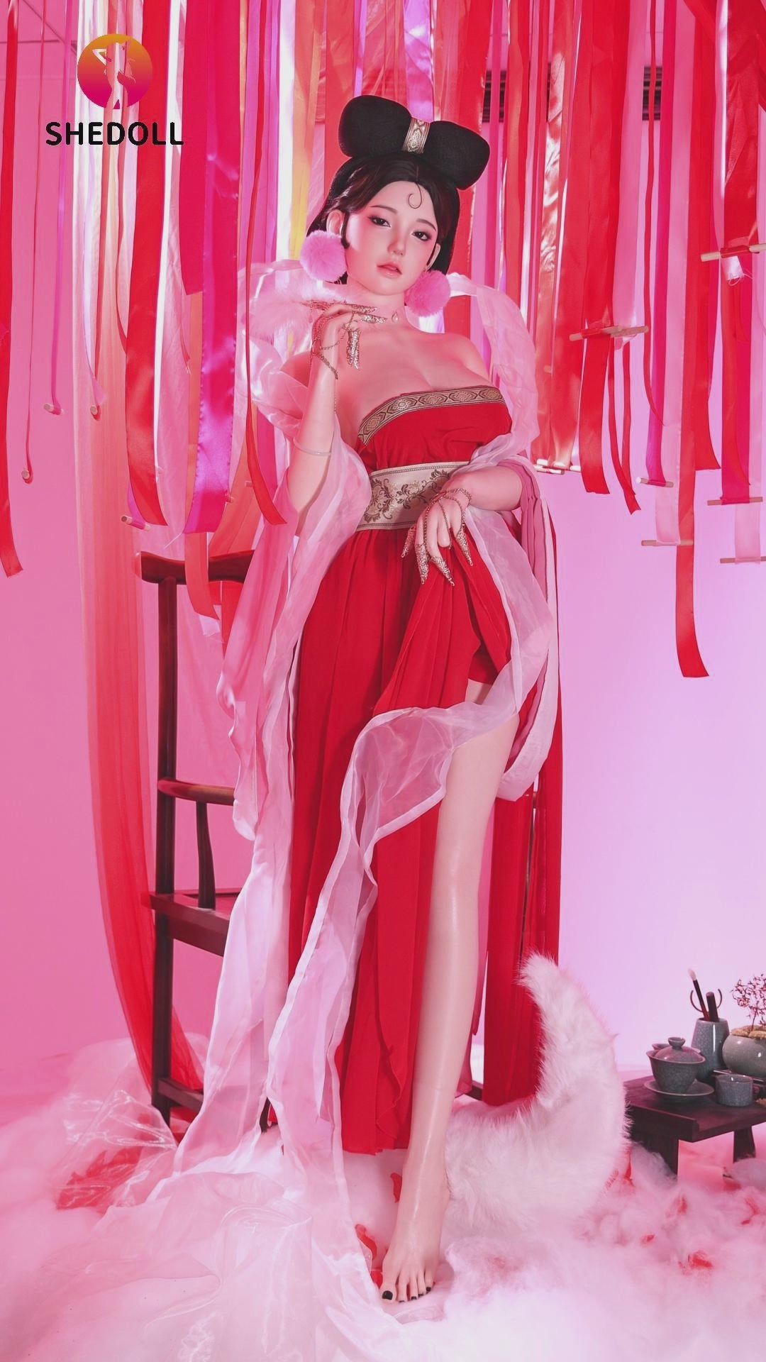 Lalka seksu Vesper (SHEDOLL 168cm D-cup #SH193 2.0 Silikon)