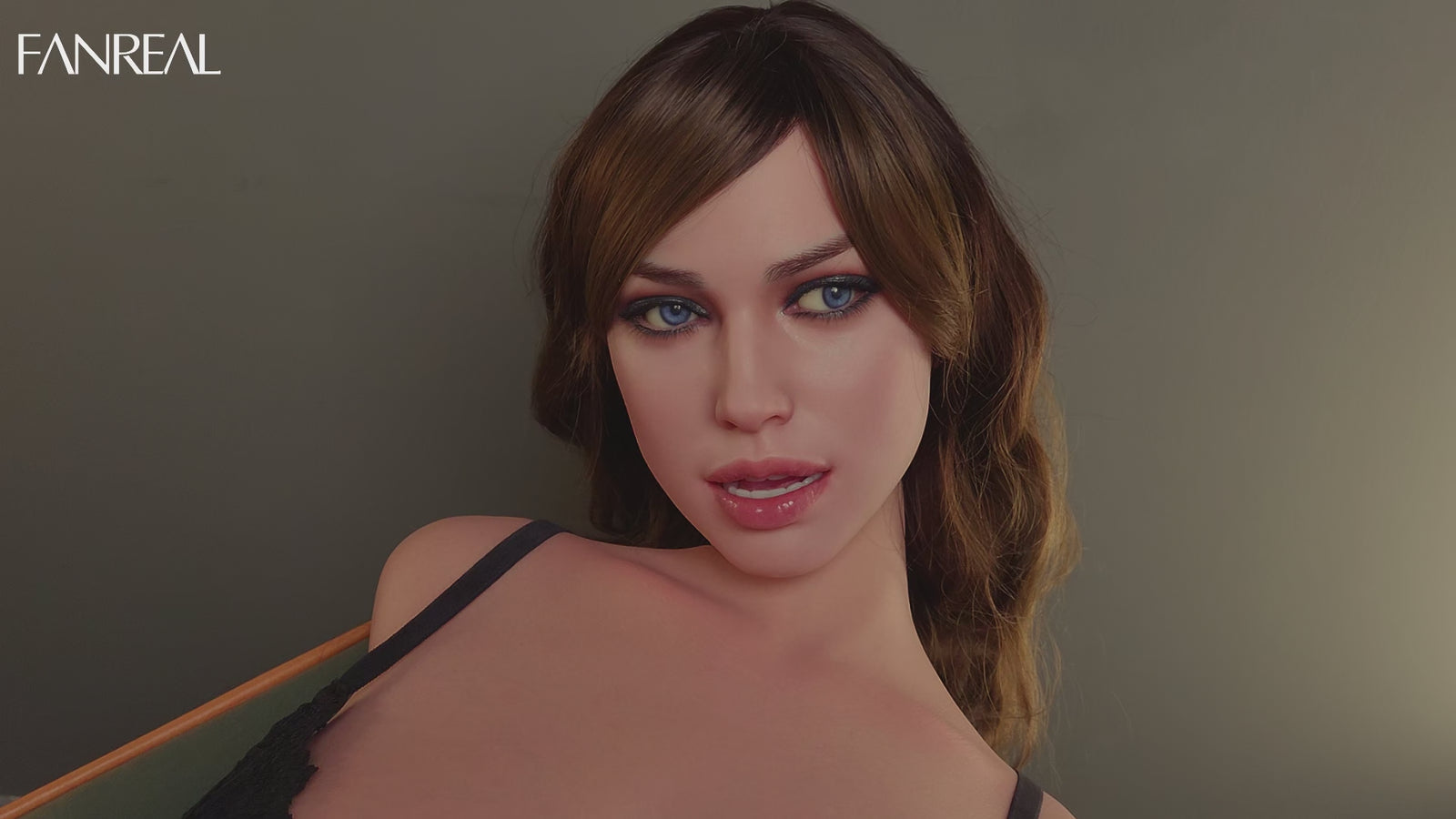 Della Lalka seksu tułowia (FanReal Doll 111cm F-cup RST silikon)