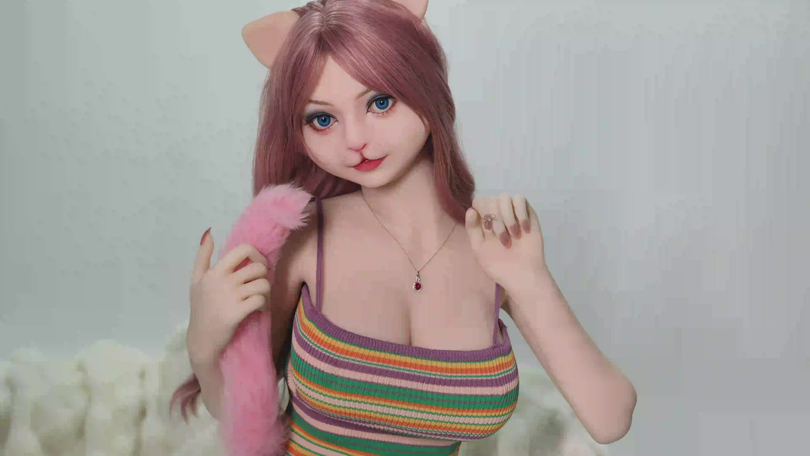Lalka erotyczna Miriam (Dolls Castle 156cm E-cup #A12 TPE + silikon)