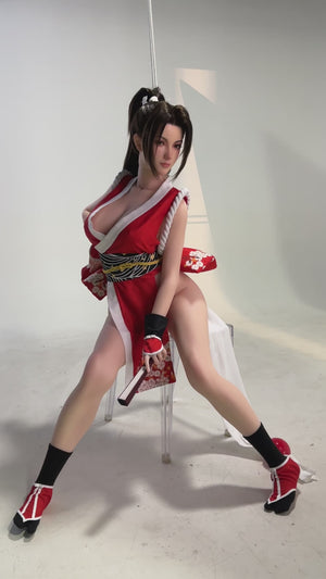 Lalka seks Mai Shiranui (Game Lady 165 cm G-cup Nr 28 silikon)