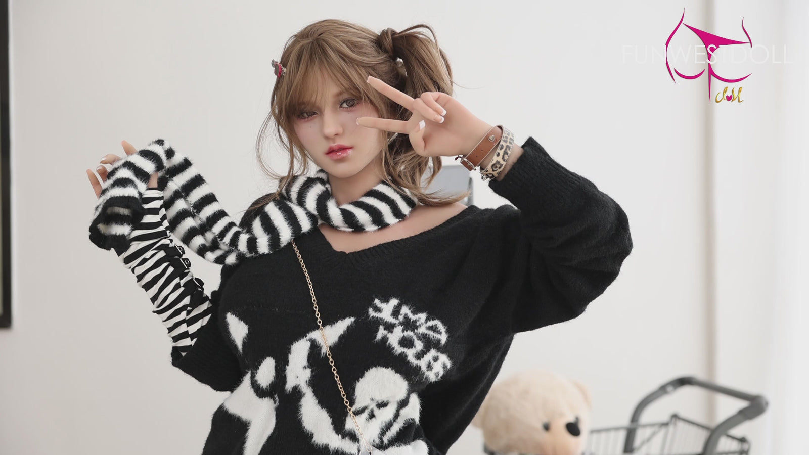 Lalka seksu Clara (FunWest Doll 163cm G-cup #050TPE)