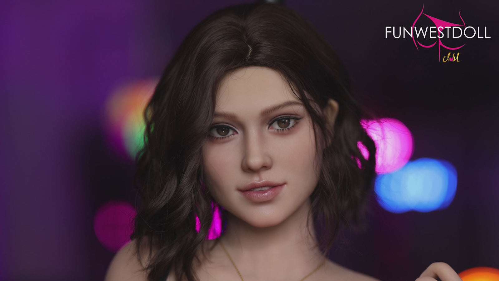 Różowa lalka seksu (FunWest Doll 162cm F-cup #043 TPE)