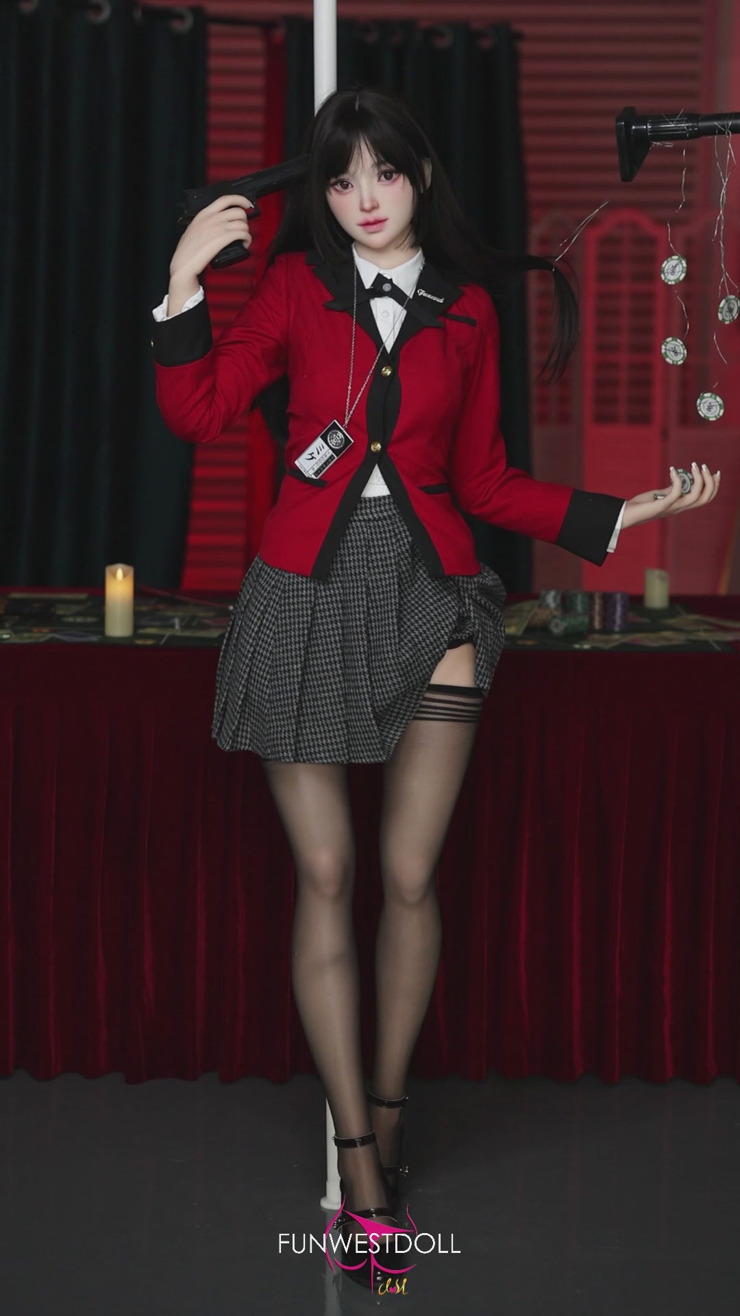 Lalka erotyczna Yumeko Jabami (FunWest Doll 159cm A-cup #038S Silikon)