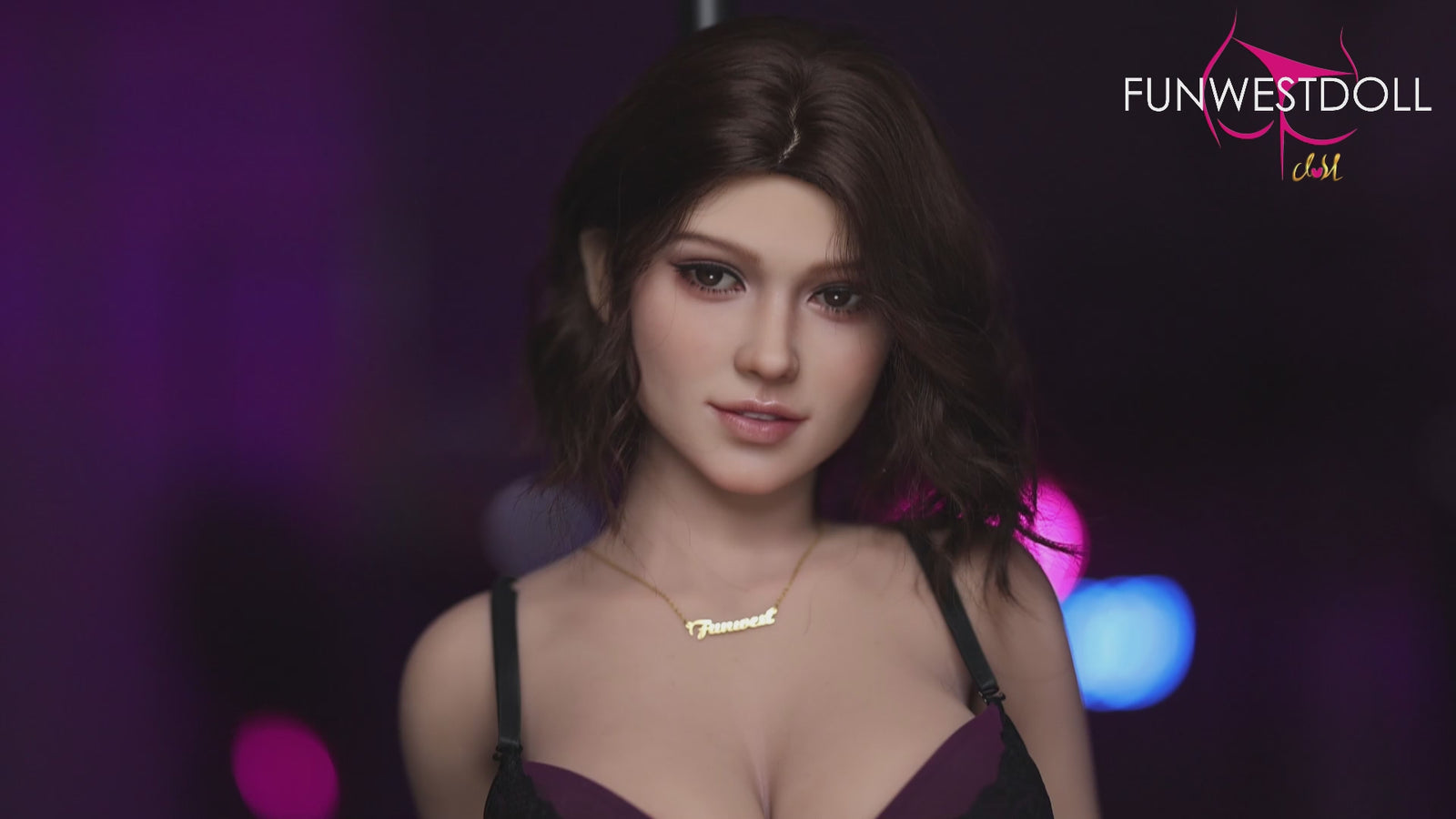 Różowa lalka seksu (FunWest Doll 162cm F-cup #043 TPE)