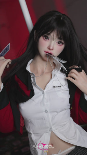 Lalka seks yumeko jabami (FunWest Doll 159 cm a-cup #038S silikon)