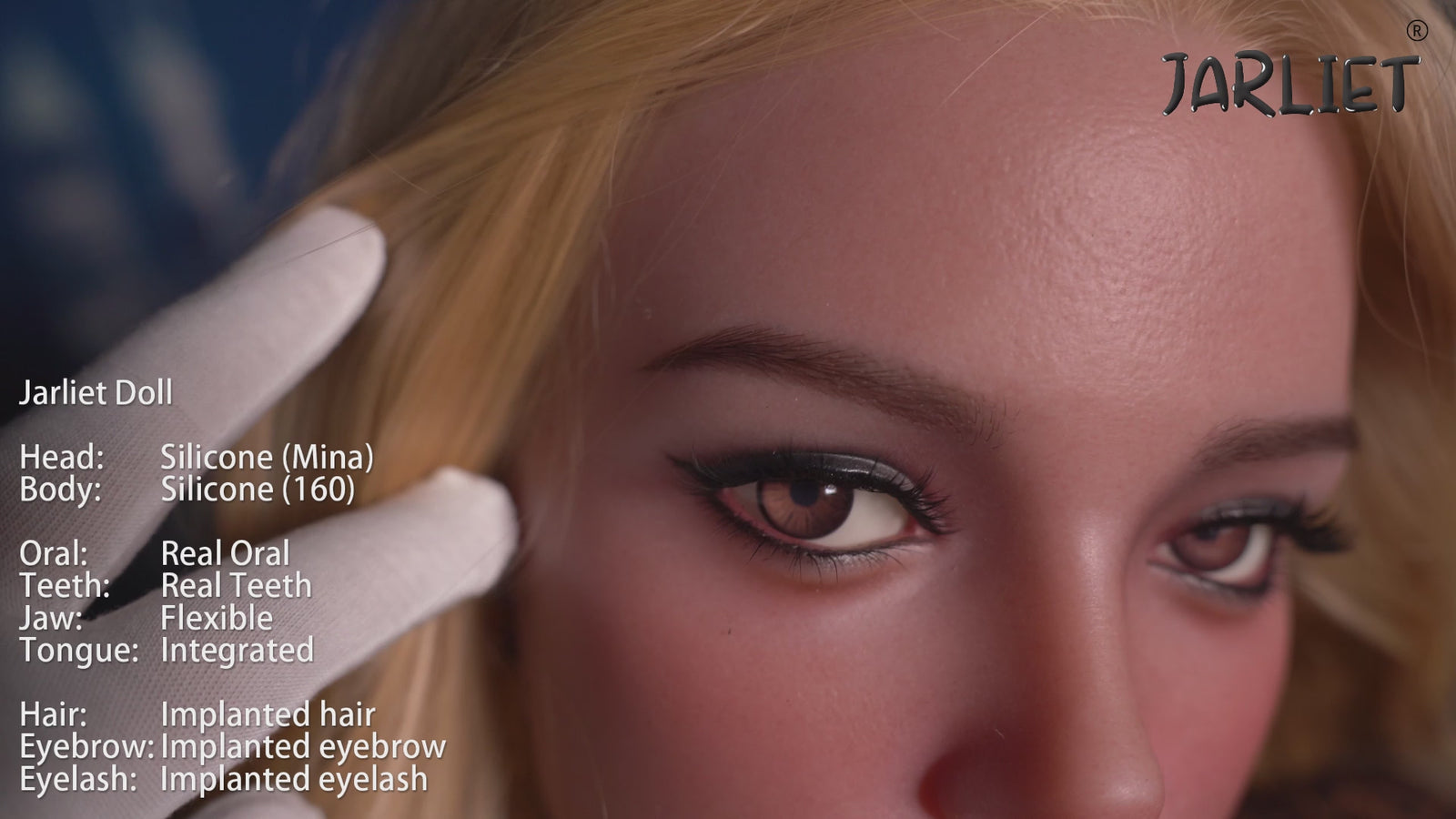 Moja lalka seksu (Jarliet 160cm C-cup silikon)