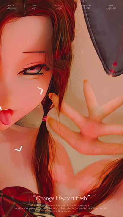 Lalka erotyczna Iwata Mitsuki (Elsa Babe 144cm #AHR008 Silikon)