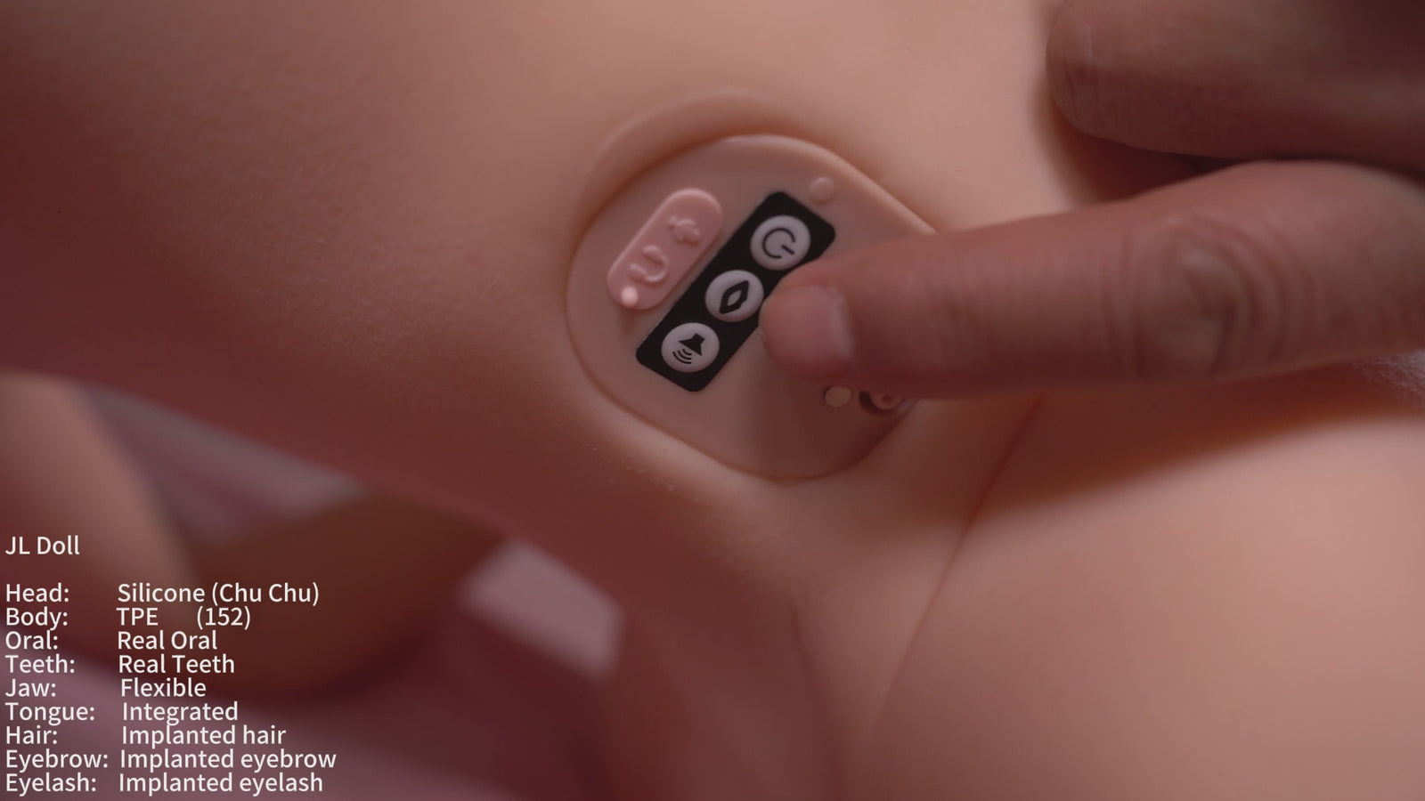 Lalka seksu Chu (Jarliet 152cm D-cup TPE + silikon)