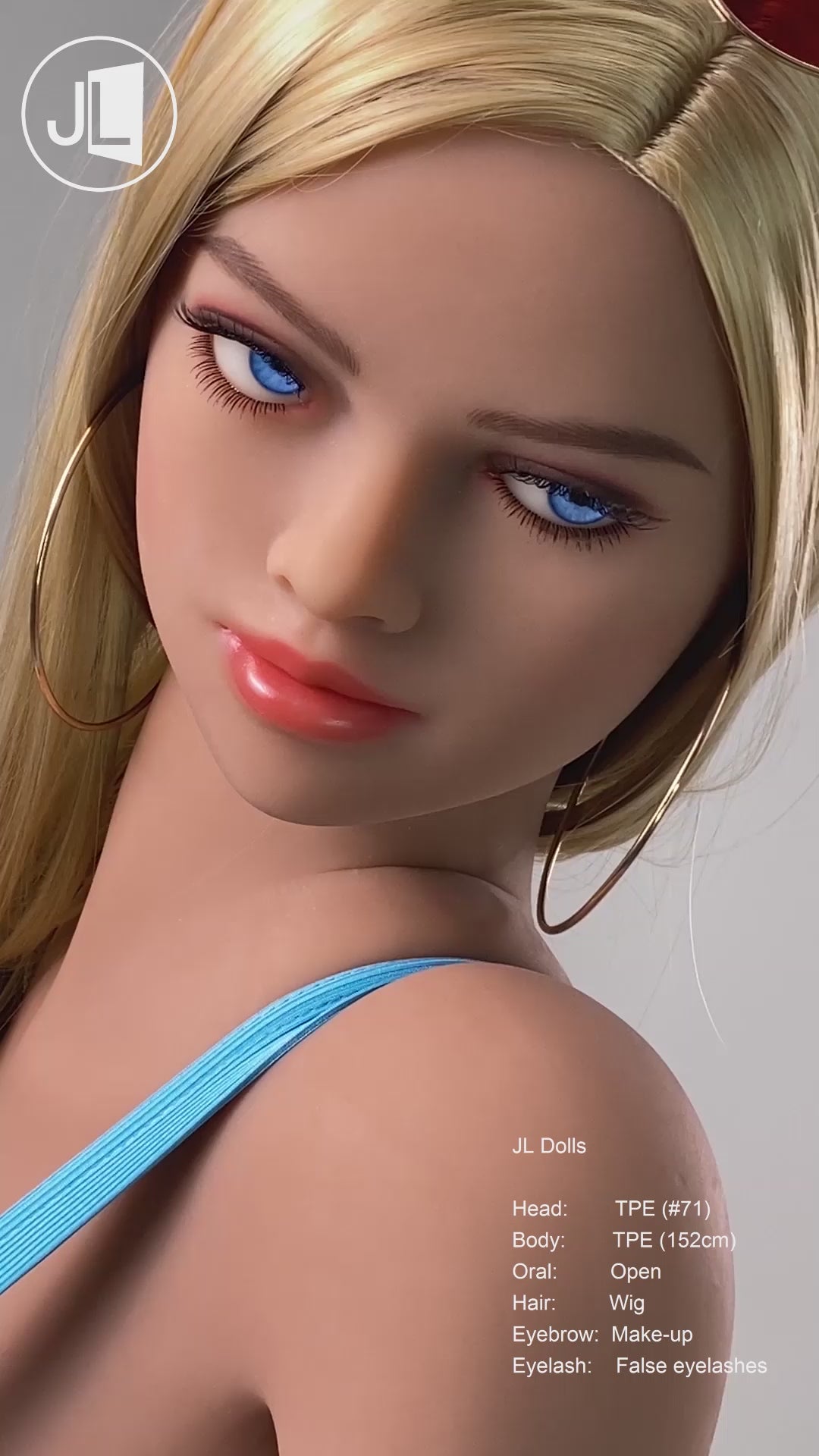 Lalka seksu Yilia 2 (Jarliet 152cm E-cup TPE)