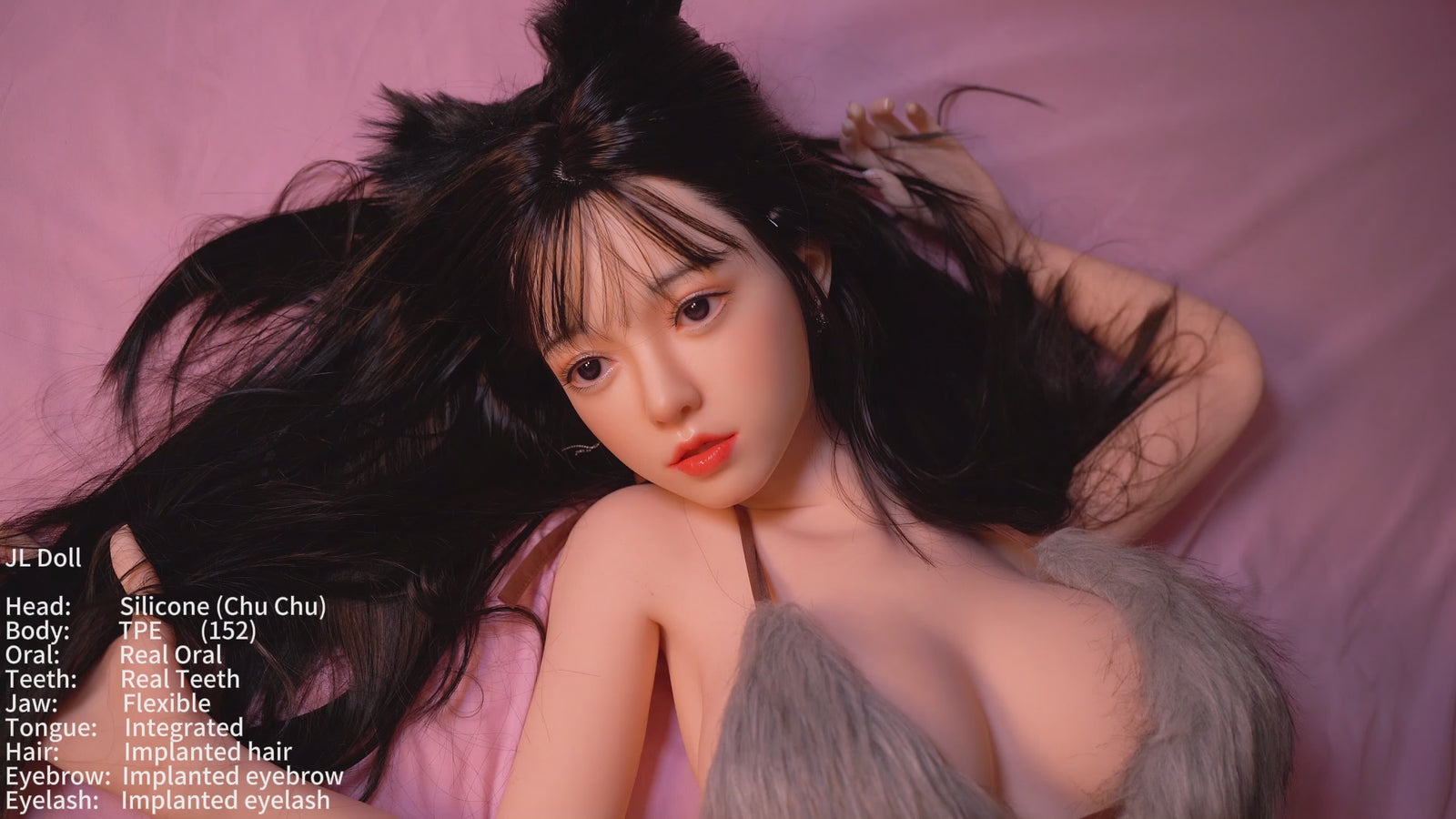 Lalka seksu Chu (Jarliet 152cm D-cup TPE + silikon)