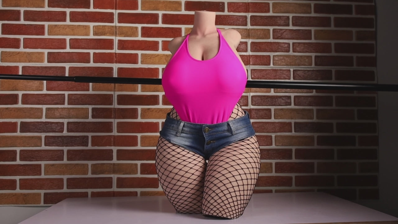 BBW Torso Sex doll (Climax Doll ULW 80cm K-cup silicone)