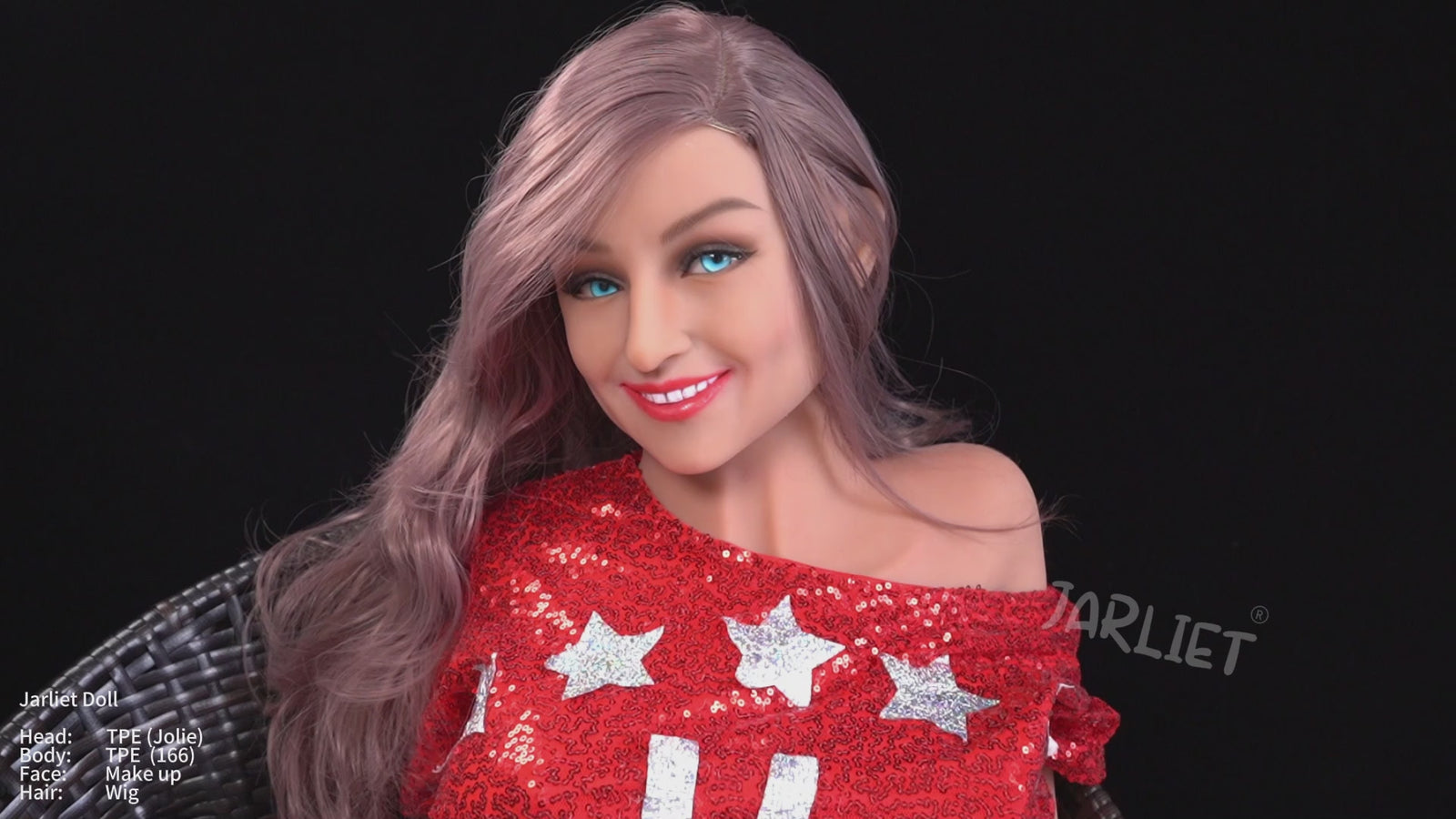 Lalka erotyczna Jolie (Jarliet 166cm C-cup TPE)