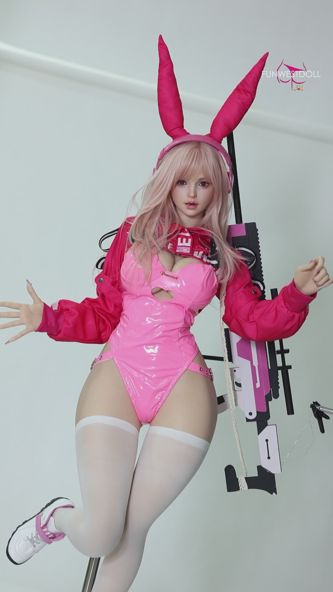 Lalka seksu Lily (FunWest Doll 157cm G-cup #036SJ RST silikon)