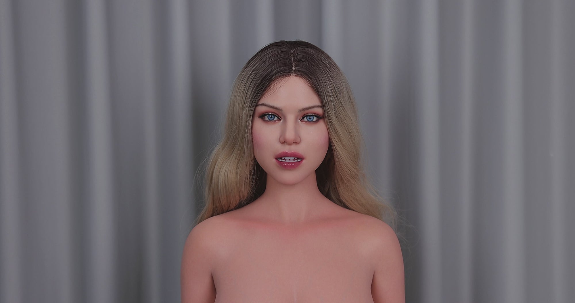 Carlee Torso Sex doll (FanReal Doll 109cm f-cup silicone) EXPRESS