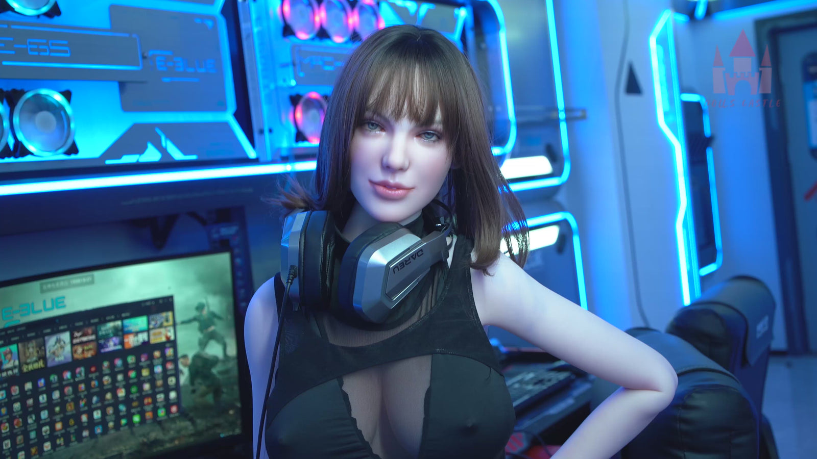 Lalka seksu Hariet (Dolls Castle 168cm G-cup #S1 Silikon)